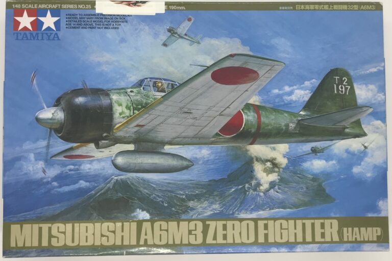 Tamiya- 1/48 Mitsubishi A6M3 Zero Fighter (HAMP)