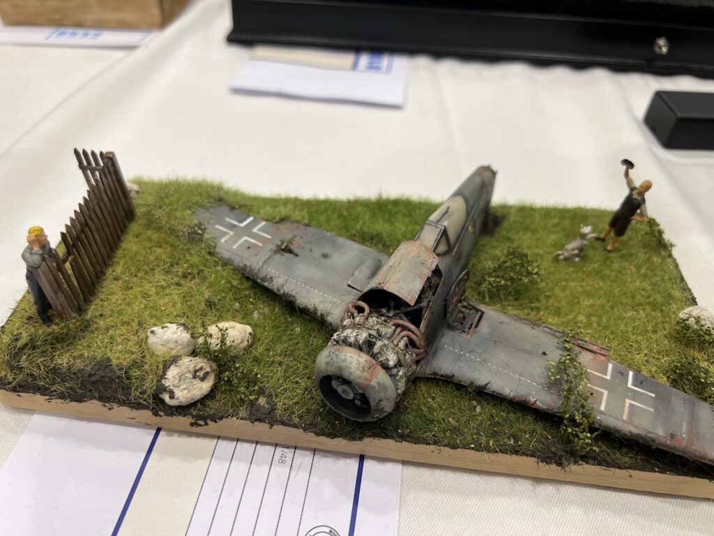 The diorama on the competition table