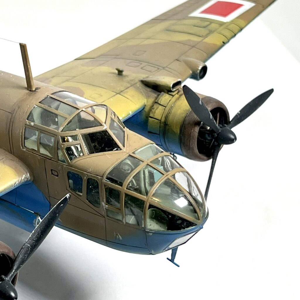 Close-up of the Beaufort nose and cockpit