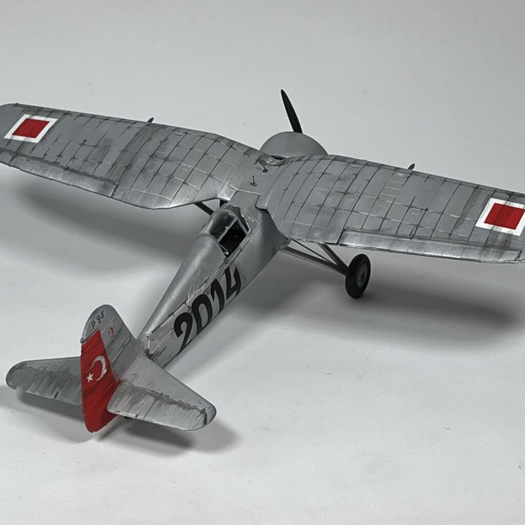 PZL P.24 from above the wing