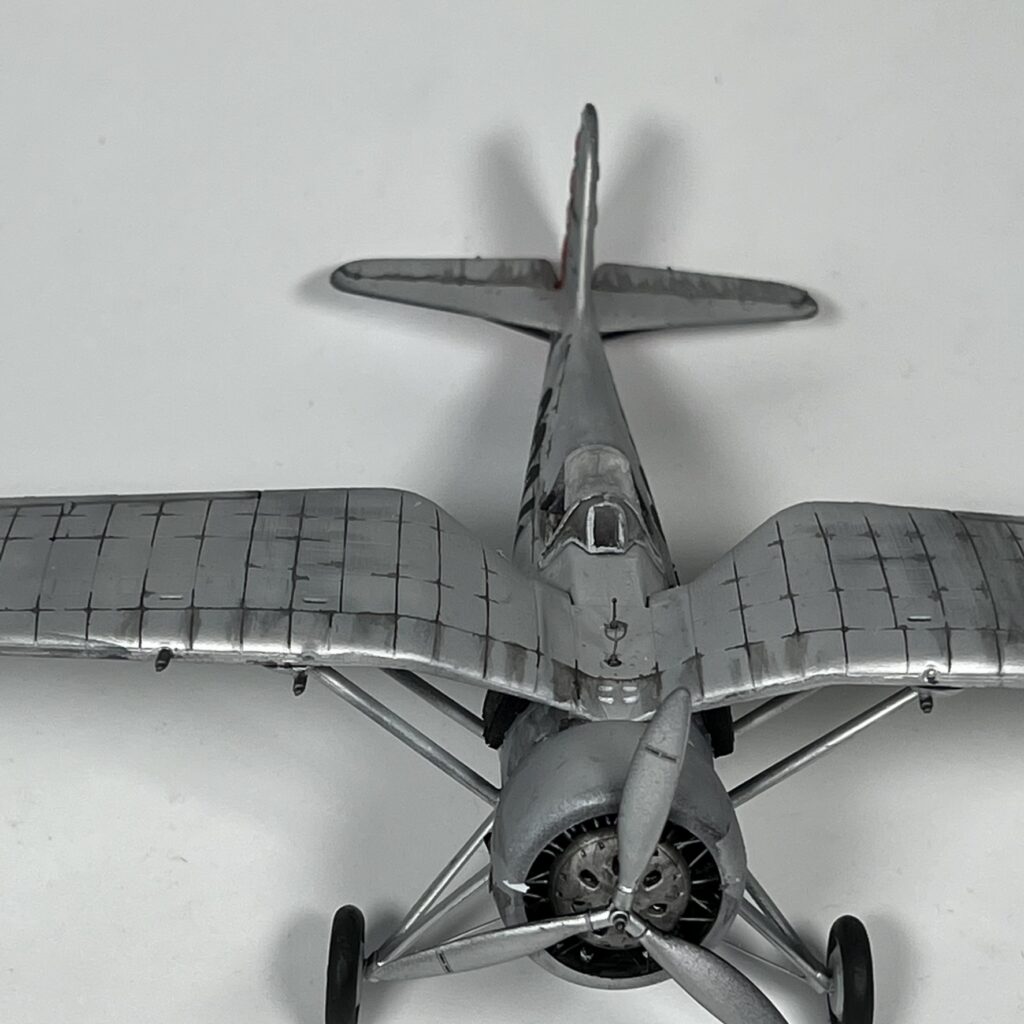 PZL P.24 from behind