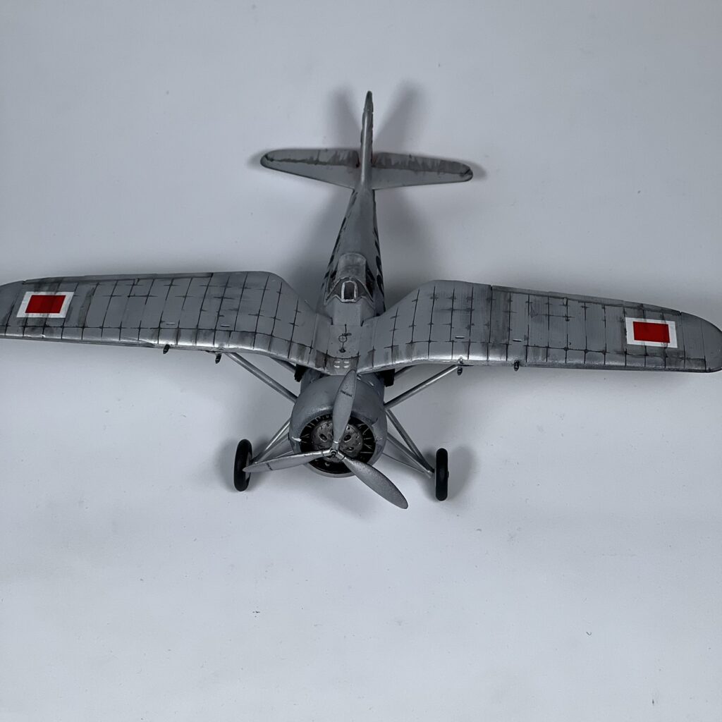 PZL P.24 from above