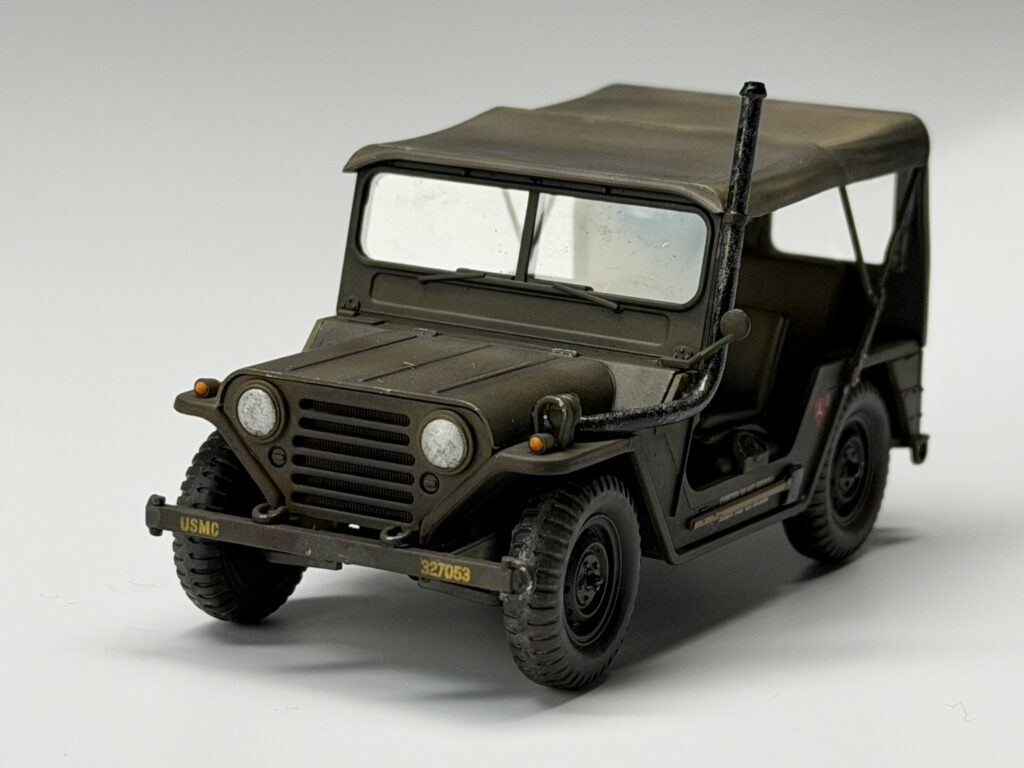 Front of the finished M151A1