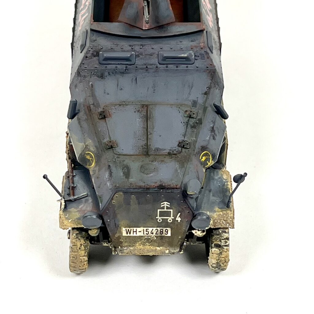 Hanomag from the front