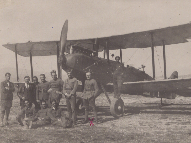 Türk hizmetindeki DH.9 olarak kataloglanmış dönem fotoğrafı, yaklaşık 1922