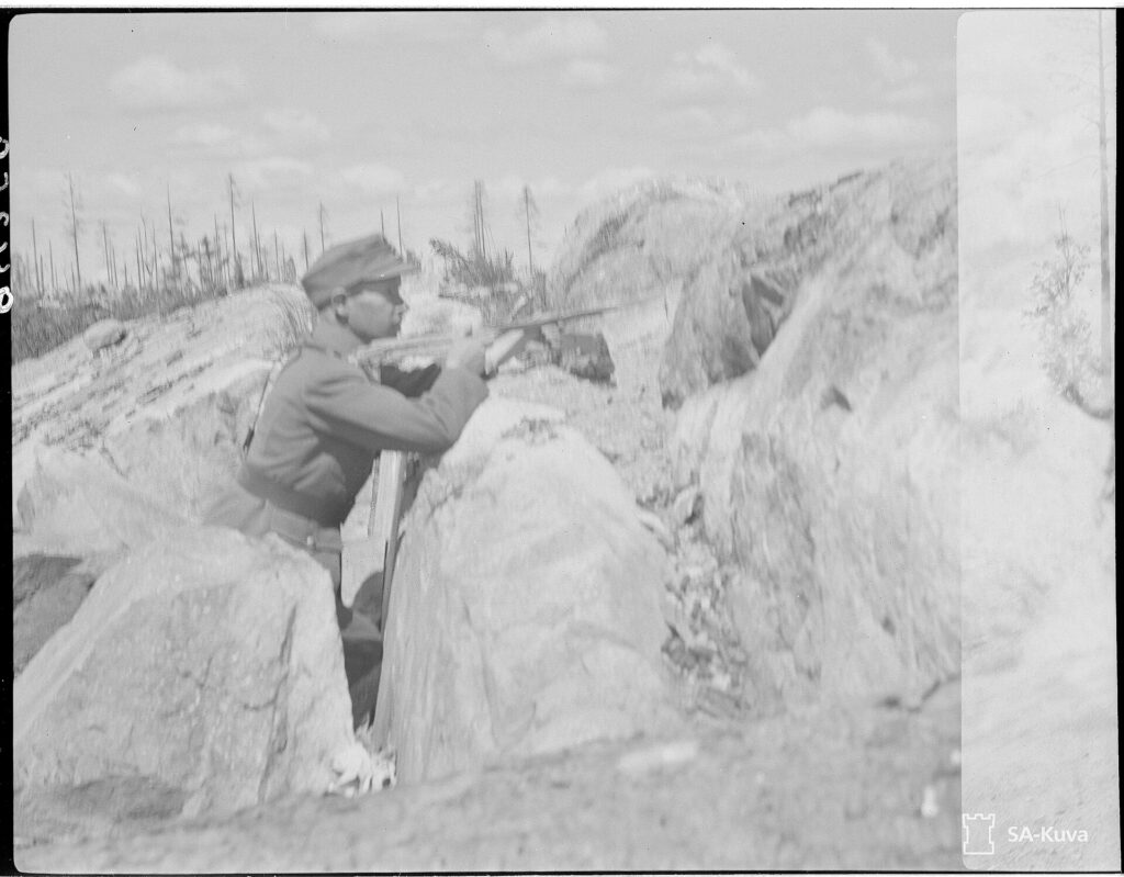 Simo Häyhä, 1942 olarak etiketlenen dönem fotoğrafı